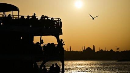 İstanbul'da bazı vapur seferlerine hava muhalefeti engeli