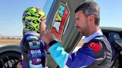 Kenan Sofuoğlu’nun 5 yaşındaki oğlu Zayn dünyanın en hızlı çocuğu oldu