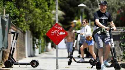 Melbourne'de scooter yasağı