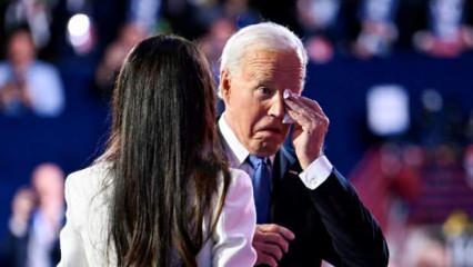 Joe Biden ağladı! Bir devrin sonu