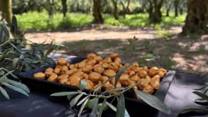 Altın kaplamalı zeytin yok satıyor