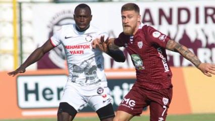 Çorum FK, Bandırma'da 1 puana razı oldu