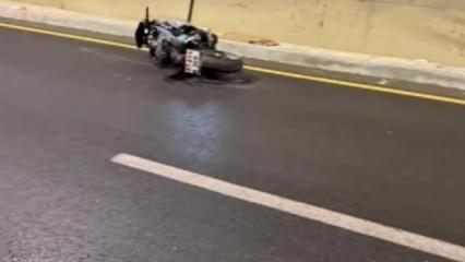 Feci kazada savrulan motosiklet 2 genci hayattan kopardı
