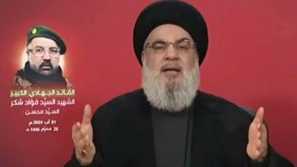 Hizbullah lideri Nasrallah'tan son dakika açıklamalar!