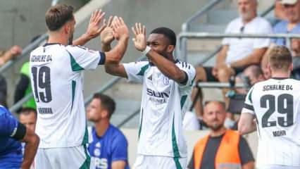 Kenan Karaman'ın çabası Schalke'ye galibiyet için yetmedi