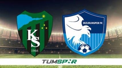 Kocaelispor - Erzurumspor hangi kanaldan izlenir? Kocaelispor - Erzurumspor maçı bugün mü?