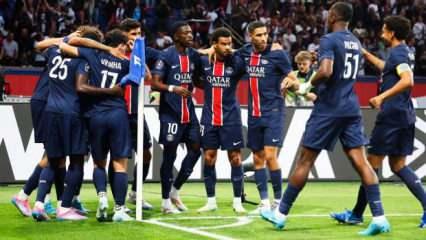Ligue 1'de çılgın maç! PSG'den yarım düzine gol