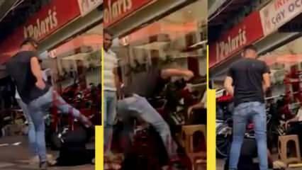 Manisa'da hamile eşe demir sopayla dayak! İzleyenler 'pes artık' dedirtti