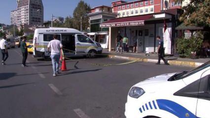 ‘Taksi yok’ cevabını alan bir kişi Küçükçekmece’de durağa silahlı saldırı düzenledi
