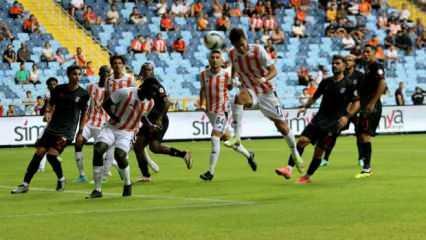 1. Lig'de 7 gollü maç! Eşitlik 88'de bozuldu