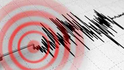 Akdeniz açıklarında 5,2 şiddetinde deprem!