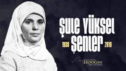 Başkan Erdoğan ve eşi Emine Erdoğan, Şule Yüksel Şenler'i vefatının 5. yılında andı