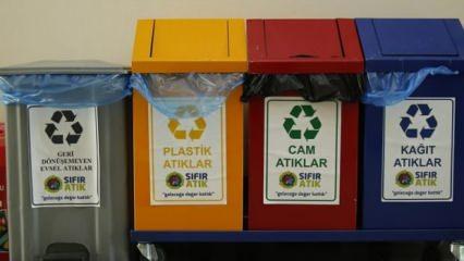 Bayburt Üniversitesi "sıfır atık" hedefine doğru ilerliyor
