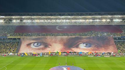 Kadıköy'de bayram havası! Üç tribünü kapsayan müthiş koreografi