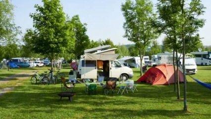 Kamp alanı veya karavan parklarla ilgili yeni karar