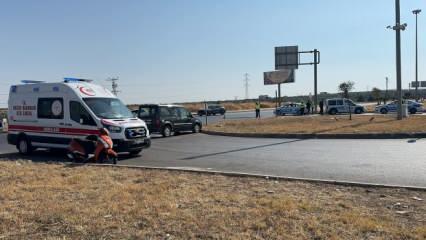 Kilis'te trafik kazası: 2 yaralı!