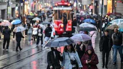 İstanbul'a beklenen yağış geldi: Hava bir anda karardı! Meteoroloji ve AKOM'dan uyarı