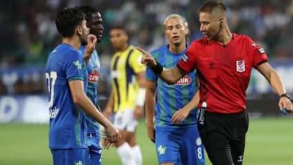 Rizespor galibiyeti sonrası Fenerbahçe'den TFF'ye hakem çağrısı
