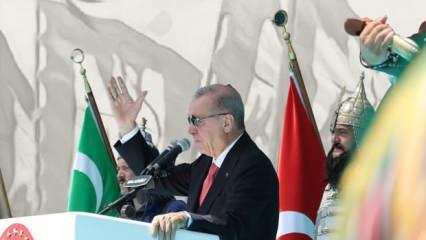 Son Dakika... Malazgirt Zaferi'nin 953. yıl dönümü: Erdoğan'dan tarihi mesajlar!