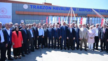 Trabzon Havali̇manı yeni̇ hi̇zmet bi̇naları hi̇zmete açıldı!