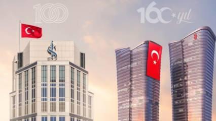 Ziraat Bankası'ndan, İş Bankası'na esprili 100. yıl kutlaması