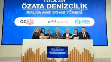Borsa İstanbul’da gong Özata Denizcilik için çaldı