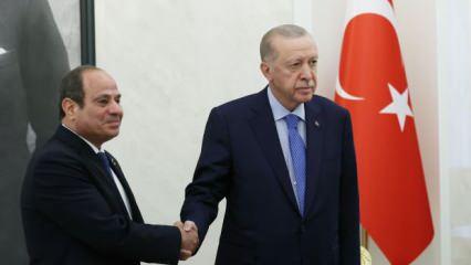 Dünya Erdoğan ve Sisi görüşmesini konuşuyor! Görüşmeyi böyle duyurdular...