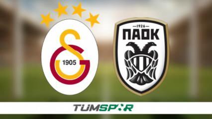 Galatasaray PAOK hangi kanalda, saat kaçta? GS-PAOK şifresiz mi?