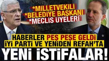 İYİ Parti ve YRP'de sular durulmuyor! Peş peşe yeni istifalar: Vekil ve belediye başkanı..