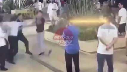 Kafede başlayan tartışma kavgayla son buldu!