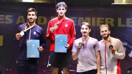 Milli eskrimci Furkan Yaman, İran'da şampiyon oldu