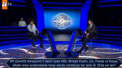 Milyoner'e damga vuran soru! Kenan İmirzalıoğlu Başkan Erdoğan'ın sözünü hatırlattı