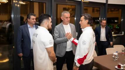 TFF Başkanı İbrahim Hacıosmanoğlu, A Milli Takım'la buluştu