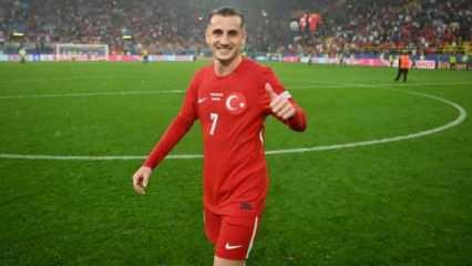 TFF'den Kerem Aktürkoğlu'na tebrik mesajı