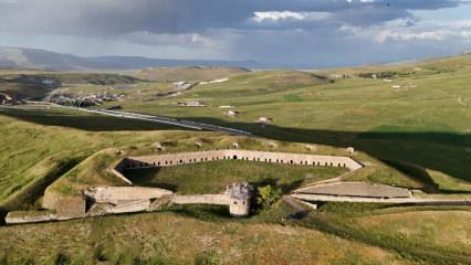 Tüm ihtişamıyla Erzurum’un asırlık tabyası Sivişli