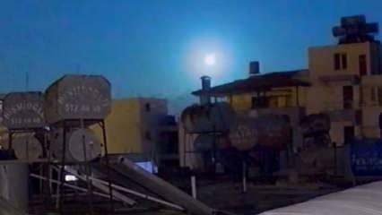 T&uuml;rkiye&rsquo;nin bir&ccedil;ok kentinde g&ouml;r&uuml;ld&uuml;! Gece bir anda g&uuml;nd&uuml;ze d&ouml;nd&uuml;!