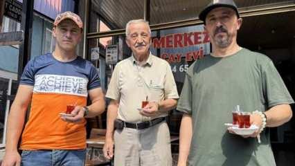 118 yıllık çay ocağını 3 kuşak bir arada işletiyor