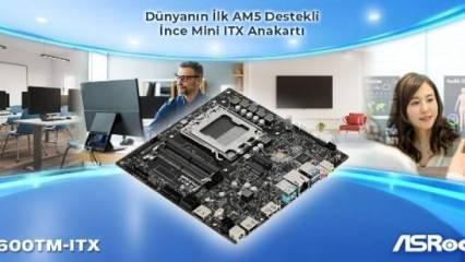 ASRock, AMD AM5 İşlemcileri Destekleyen Dünyanın İlk İnce Mini ITX Anakartını Tanıttı