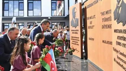 Bakan Tekin, Haydar Aliyev İlkokulu'nun açılışına katıldı