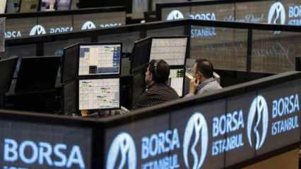 Borsa, günün ilk yarısında geriledi