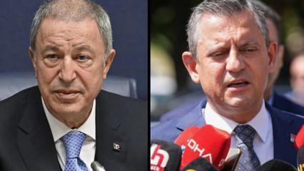 Hulusi Akar'dan Özel'e tazminat davası!