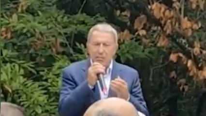 Hulusi Akar'ın eğitim söylemi gündem oldu!