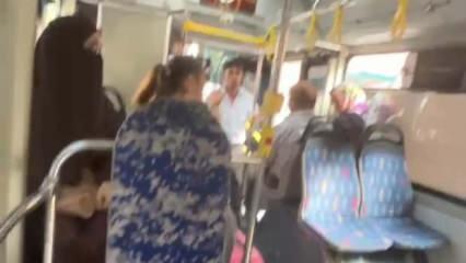 İETT şoförü çileden çıktı! Yolcunun boğazını sıktı: 'Hadi delsene lan beni’