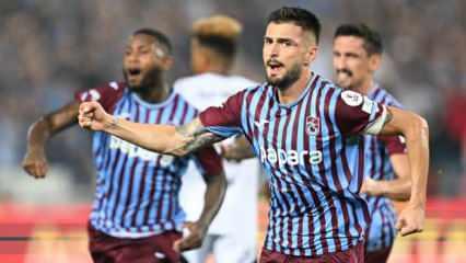 Trabzonspor erteleme maçında Kayserispor'a karşı