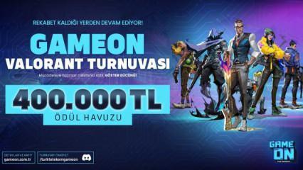 Rekabet kaldığı yerden devam ediyor: GAMEON VALORANT Turnuvası başlıyor!