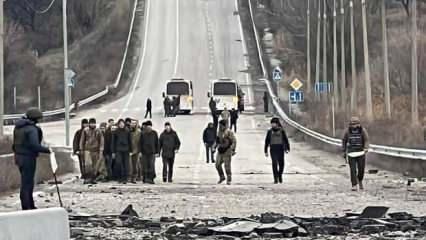 Rusya-Ukrayna arasında esir takası... 103 kişi serbest bırakıldı!