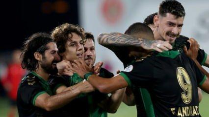 Sakaryaspor'a galibiyet için 5 dakika yetti!