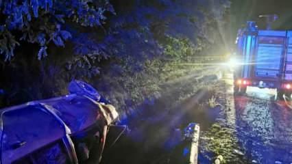 Sinop'ta feci kaza: 1 kişi öldü, 4 kişi yaralandı