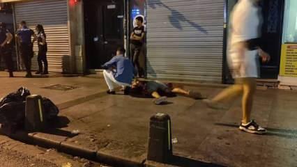 Şişli’de Mısırlı iki grup arasında bıçaklı kavga: 1’i ağır 2 yaralı