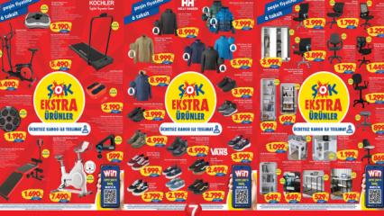 ŞOK Aktüel 11 Eylül 2024 Kataloğu! Helly Hansen mont, Vans ayakkabı, kondisyon aleti, çalışma koltuğu